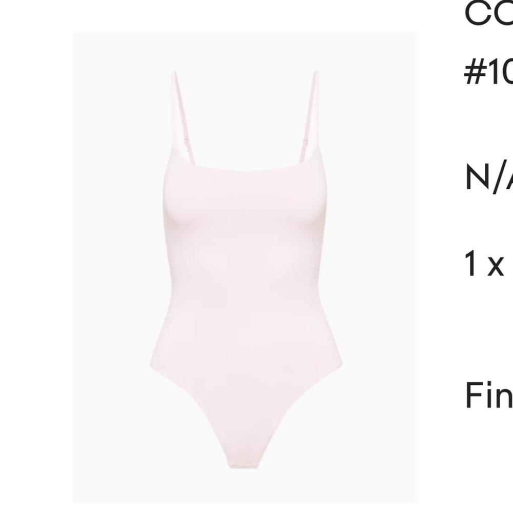 Aritzia Pink Babaton Bodysuit
